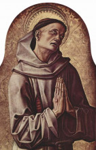 Репродукция картины "saint dominic" художника "кривелли карло"