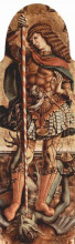 Репродукция картины "saint roch" художника "кривелли карло"