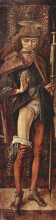 Репродукция картины "saint roch" художника "кривелли карло"