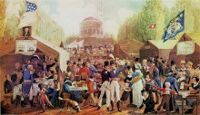 Картина "4th of july 1819 in philadelphia" художника "криммел джон льюис"