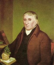 Репродукция картины "portrait of jacob ritter sr." художника "криммел джон льюис"