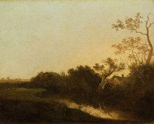 Картина "at honingham, norfolk" художника "кром джон"