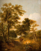 Картина "lane near norwich" художника "кром джон"