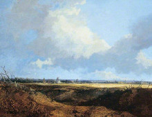Картина "st benet&#39;s abbey, norfolk" художника "кром джон"