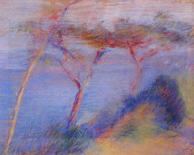 Копия картины "landscape" художника "кросс анри эдмон"