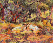 Картина "the forest" художника "кросс анри эдмон"