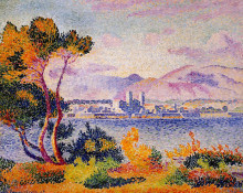 Копия картины "antibes, afternoon" художника "кросс анри эдмон"