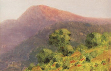 Репродукция картины "горы" художника "куинджи архип"
