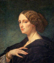 Репродукция картины "portrait of a lady" художника "кутюр тома"