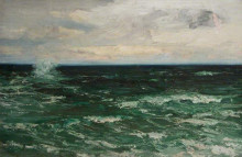 Копия картины "waves" художника "кэмпбелл нобл джеймс"