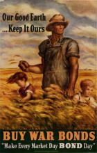 Репродукция картины "our good earth. . .keep it ours" художника "кэрри джон стюарт"