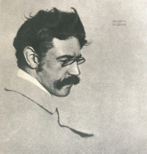 Копия картины "self-portrait" художника "кюн генрих"