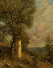 Репродукция картины "a proven&#231;al morning" художника "ла танге генри герберт"