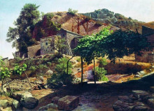 Копия картины "southern landscape" художника "лагорио лев"