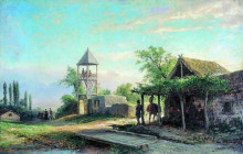 Картина "in the caucasus" художника "лагорио лев"