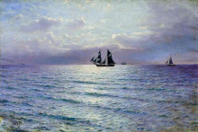 Копия картины "sea" художника "лагорио лев"