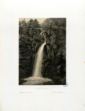 Копия картины "cascade de garet" художника "лаланн максим"