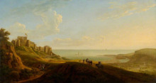 Копия картины "view of dover castle" художника "ламберт джордж"