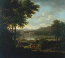 Картина "classical landscape" художника "ламберт джордж"