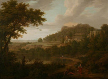 Картина "classical landscape" художника "ламберт джордж"