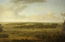 Репродукция картины "lodge park, gloucestershire" художника "ламберт джордж"