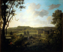 Картина "fonthill redivivus, wiltshire 1740" художника "ламберт джордж"