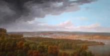 Копия картины "a view of hamoze and plymouth dock from mount edgcumbe" художника "ламберт джордж"