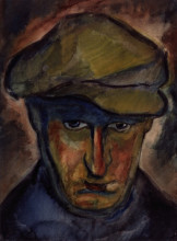 Картина "self-portrait" художника "лампи вилхо"