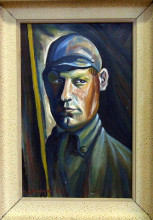 Картина "self-portrait" художника "лампи вилхо"