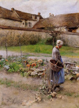 Копия картины "october (the pumpkins)" художника "ларссон карл"