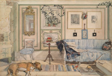 Картина "cosy corner" художника "ларссон карл"