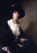 Копия картины "portrait of vita sackville-west" художника "ласло филип де"
