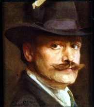 Картина "self-portrait" художника "ласло филип де"