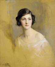 Репродукция картины "portrait of lady rachel cavendish" художника "ласло филип де"