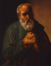 Копия картины "st. peter" художника "латур жорж де"