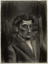 Картина "portrait of jules romains" художника "ле фоконье анри"