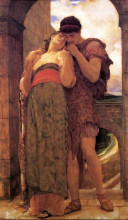 Репродукция картины "wedded" художника "лейтон фредерик"
