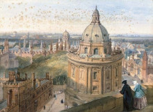 Копия картины "radcliffe camera, oxford" художника "лейтч уильям лейтон"
