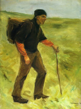 Копия картины "the farmer" художника "либерман макс"