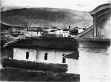 Копия картины "view of the roofs of florence" художника "либерман макс"