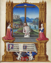 Картина "the man of sorrows" художника "лимбург (братья)"