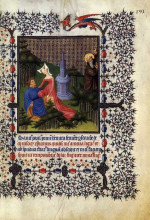 Картина "st. paul the hermit" художника "лимбург (братья)"