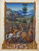 Копия картины "david&#39;s victory" художника "лимбург (братья)"