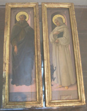 Картина "two saints" художника "липпи филиппо"