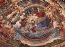 Копия картины "coronation of the virgin" художника "липпи филиппо"