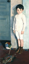 Картина "portrait of young k.m" художника "литрас николаос"