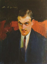 Копия картины "portrait of f.d" художника "литрас николаос"