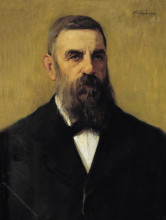 Картина "portrait of a man" художника "литрас николаос"