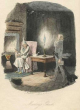 Репродукция картины "marley’s ghost" художника "лич джон"