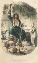 Картина "scrooge’s third visitor" художника "лич джон"